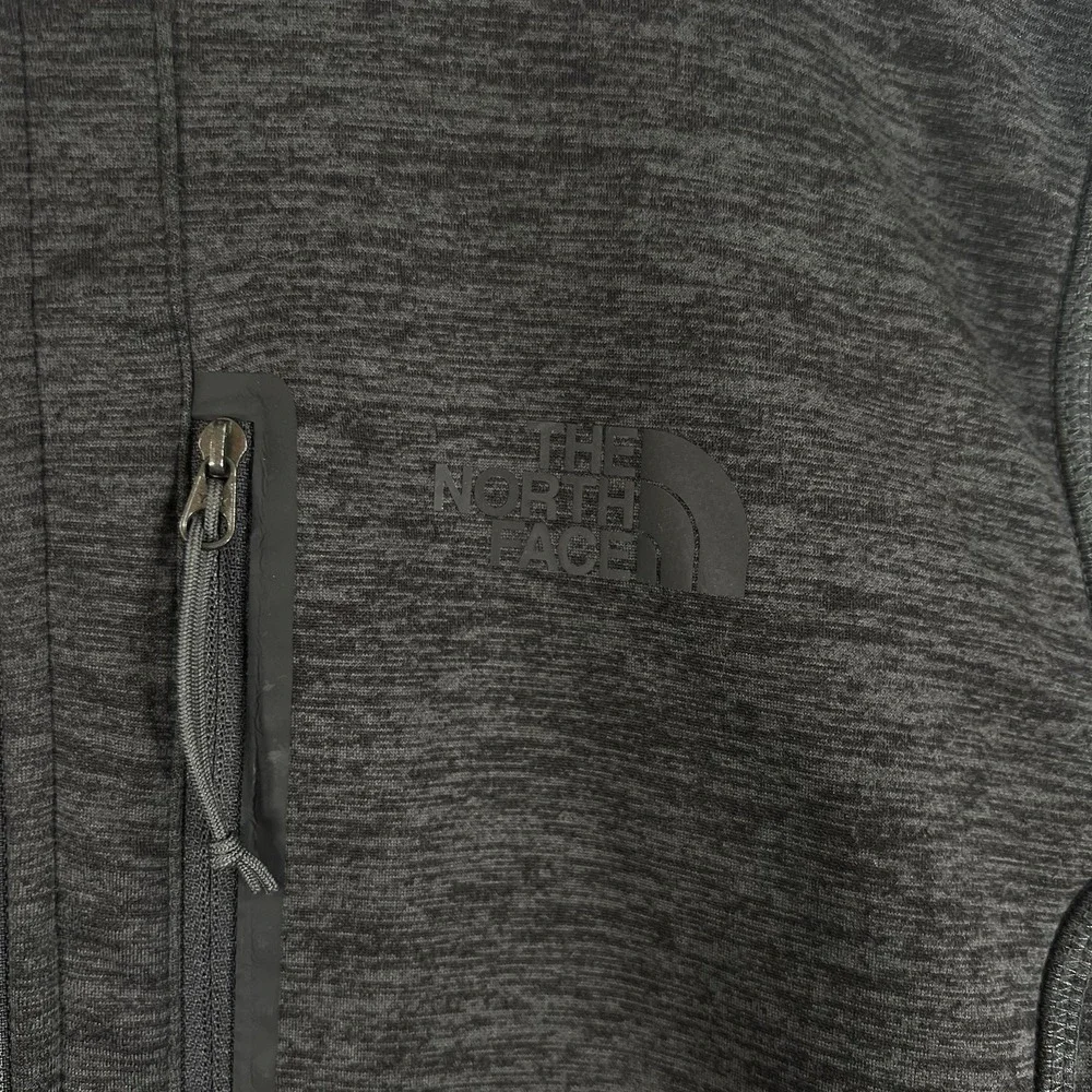 The North Face Canyonlands 1/2-Zip‎ Pullover Fleece Sweater Men's Sz Medium Gray